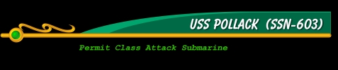 USS Pollack SSN-603 Submarine Models