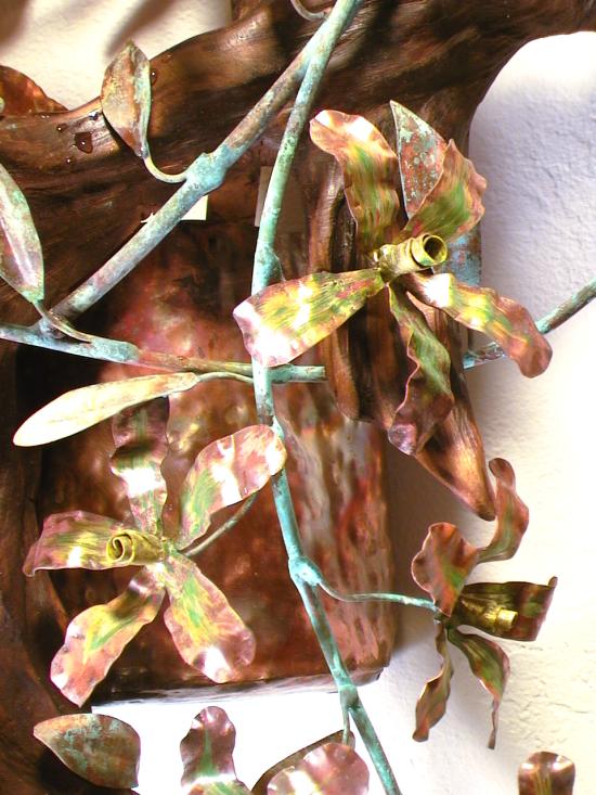 Copper Orchids