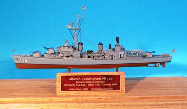 Sumner Class Destroyer with FRAM Refit