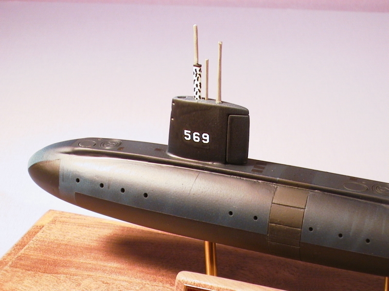 Custom USS Albacore Model
