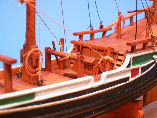 Deck Detail on Chinese Junk