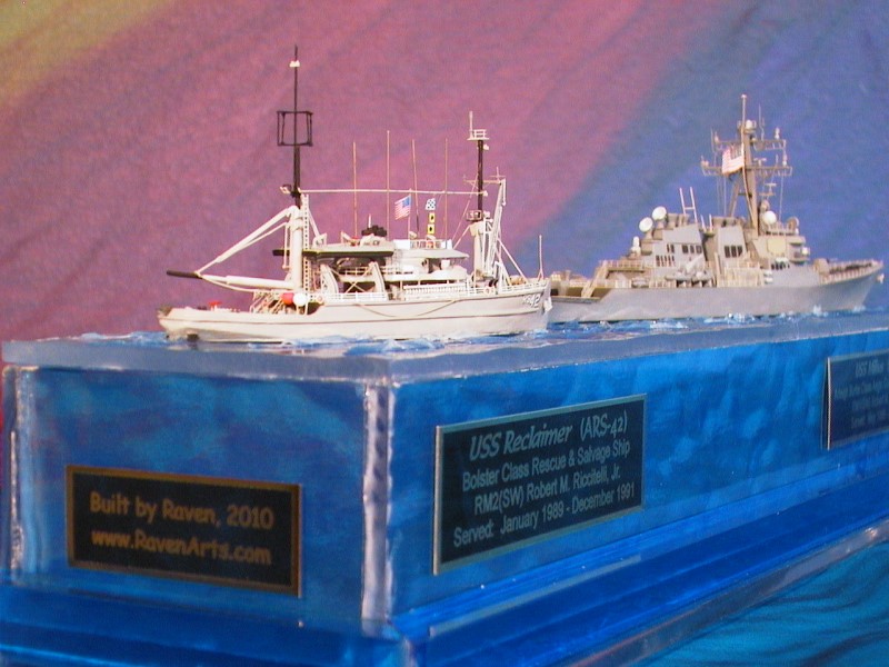Simulated Water Display Case