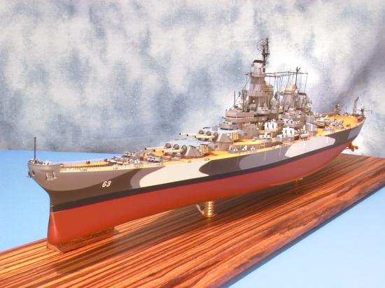 USS Missouri full wide