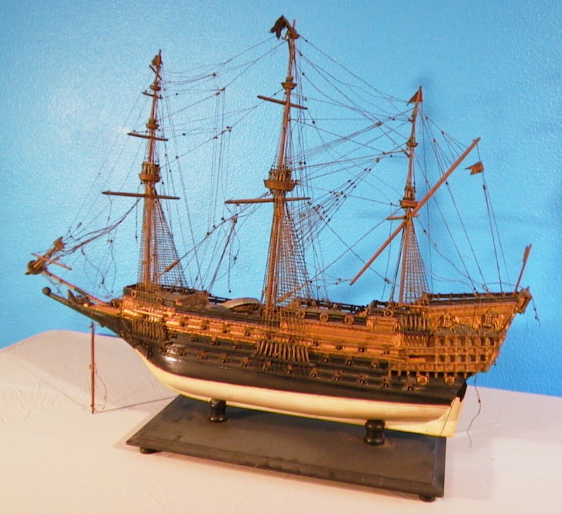 Antique Tall Ship Models Restored