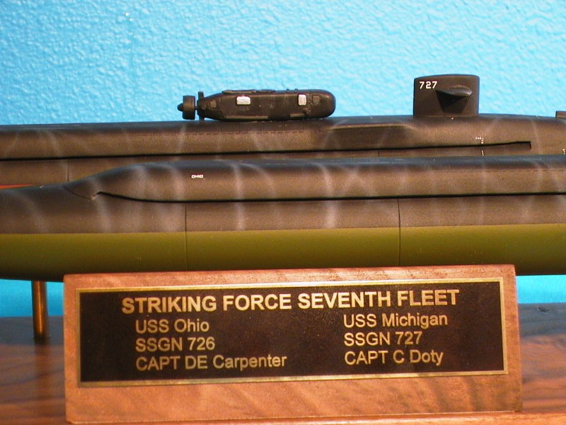 USS Michigan SSGN Model
